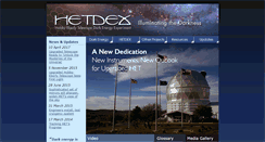 Desktop Screenshot of hetdex.org